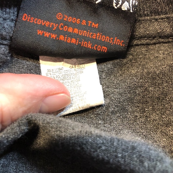 Miami Ink Skull Tattoo T-Shirt XL 2006 release - Picture 3 of 9